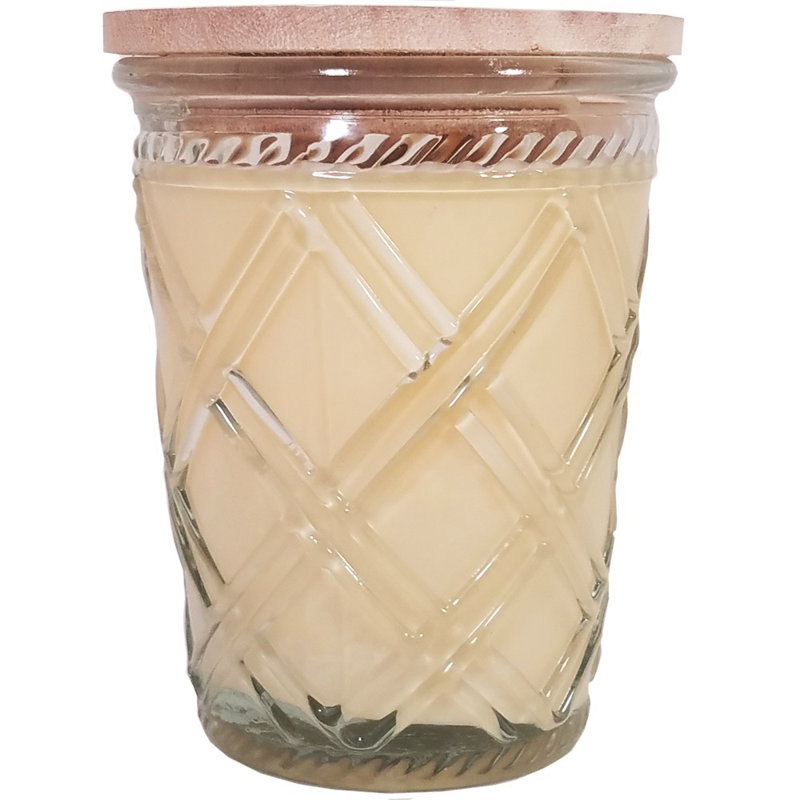 Swan Creek Candle Timeless White Peach and Clove Scented Jar Candle